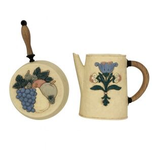 Vintage Home Interiors & Gifts Cottagecore Wall Decor made in USA (read)